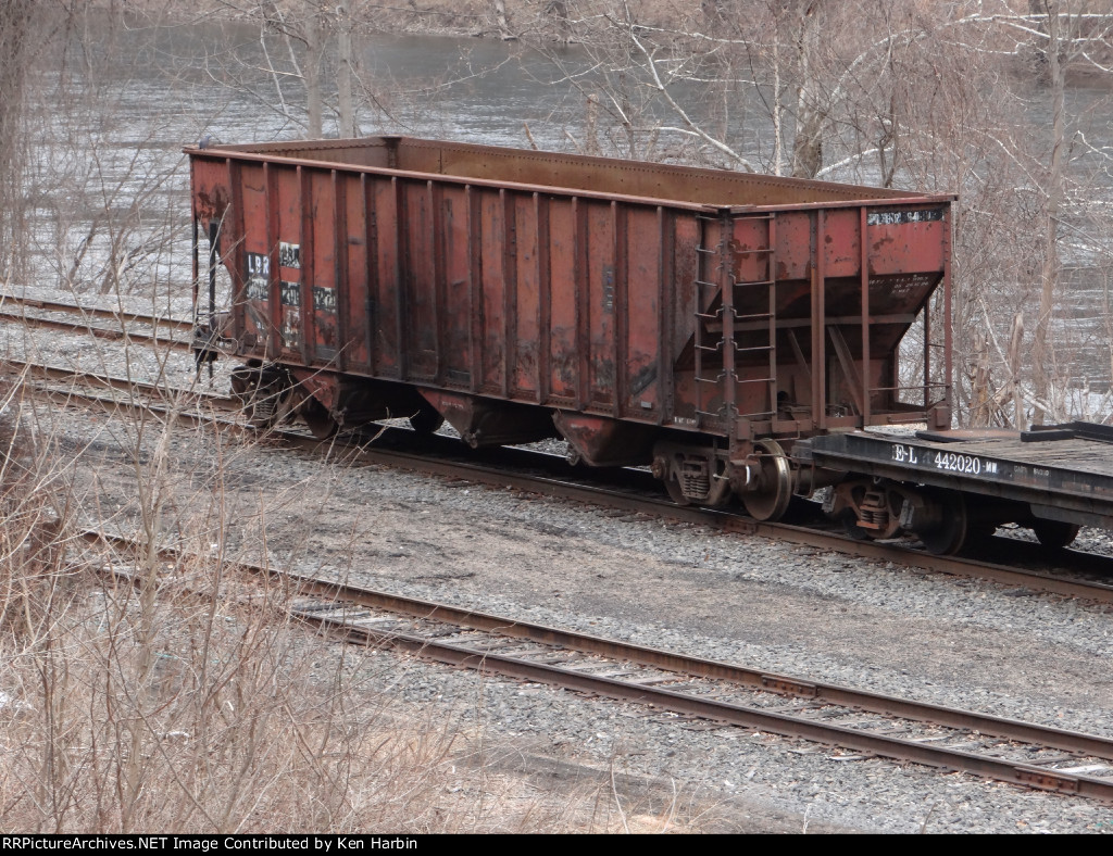 LBR 6011 part of DL wreck train